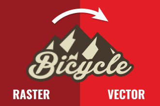 redraw convert logo to vector and do graphic design projects