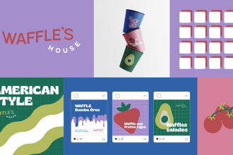 design a brand identity for restaurant or coffee shop