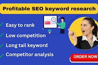run in depth semrush and ahrefs SEO keyword research and competitor analysis