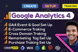 fix or setup google analytics 4 and ga4 ecommerce tracking with tag manager