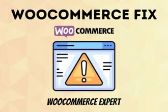 expert woocommerce fix wordpress website bug fix