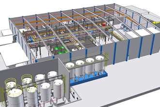do 3d modelling and piping in autocad plant 3d, sp3d and cadworx