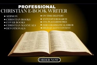 write your inspiring christian books and ebooks