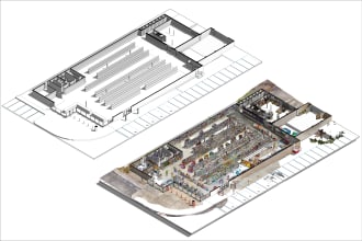 convert the point cloud scans to a revit model or 3d cad model