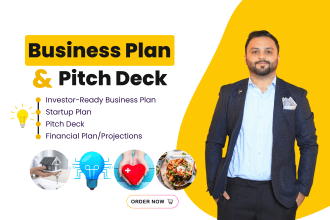 prepare a complete business plan