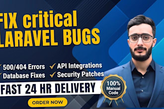 fix critical laravel bugs and be your expert PHP developer in 24 hours