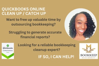 clean up and catch up your quickbooks online bookkeeping