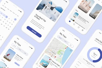 create UI UX design, wireframes, or prototypes for mobile apps
