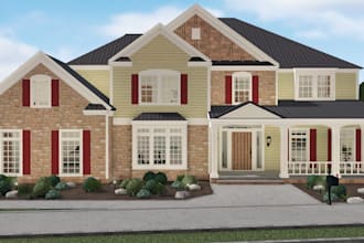 Blox Custom — Custom builds — detailed Bloxburg houses with landscaping