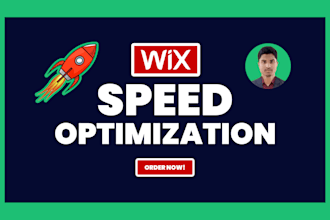 be your wix speed optimization expert to make wix website faster
