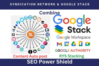 do google stacking and combine with syndication network for your local business