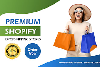 design, redesign shopify store, shopify dropshipping store for your business