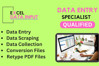 do data entry, yellow pages, data input and web directory