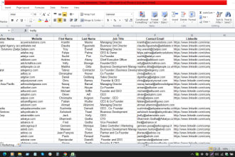 do b2b lead generation and email list building