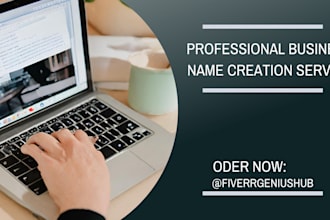 create creative business name ideas