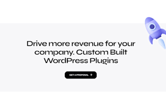 develop custom wordpress plugin