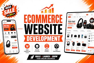 make ecommerce website and online store