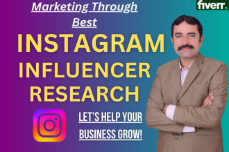 find best instagram influencers for your outreach companies