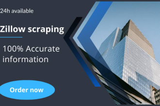 do perfect zillow scraping for real estate