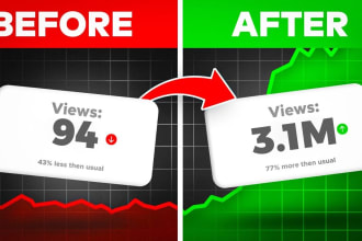 do attractive clickbait youtube thumbnail design