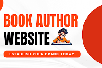 build a professional book author website that drives sales