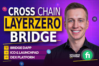 build cross chain bridge and web3 dapp with layerzero