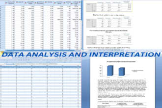 do professional statistical analysis in spss and excel