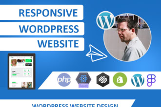 build any type of modern responsive wordpress website design