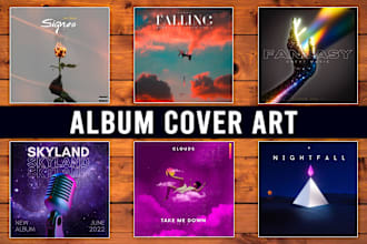 design a professional single cover or album cover art