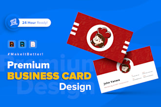 design premium business card and stationery design