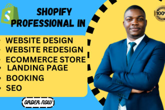design shopify store, jewelry store, clothing store, shopify dropshipping