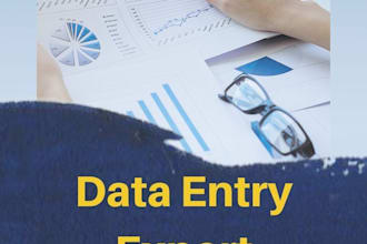 do data entry typing work, web research and copy paste job