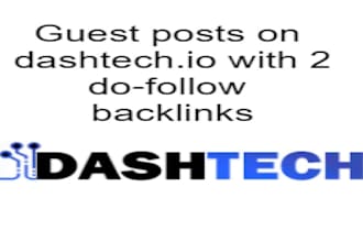 do guest post with do follow links on dashtech io