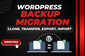 transfer, backup, clone, and migrate your wordpress website