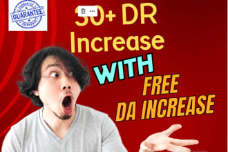 do domain authority increase with ahrefs DR 30 plus domain rating increase