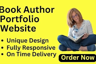 design timeless author website author and ebook website with wordpress