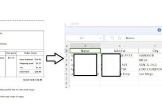 parse your pdf to extract specific data and return in excel or word