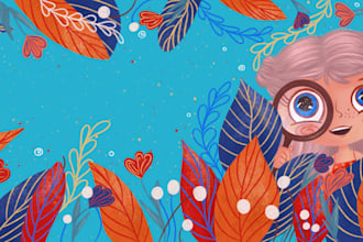 draw children book illustration