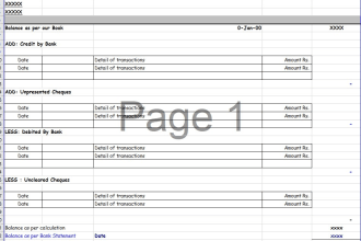 do fastest bank reconciliation in 3 hours