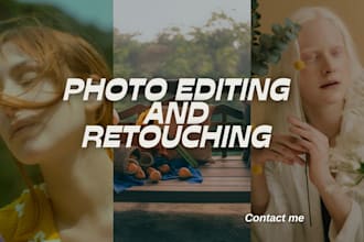 retouch and edit your portrait