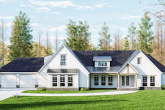 do sketchup modeling, rendering and 3d house design as an architect