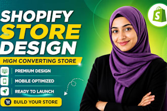 build shopify store, shopify website redesign, shopify store design