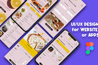 product design UI UX, website and mobile app design