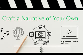 script writing for film, music, ott, podcasts, and advertising
