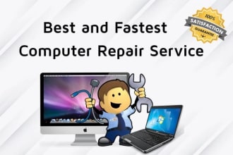repair , speedup  your windows, server , mac pc remotely