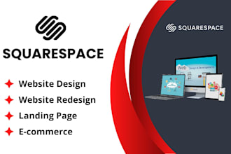 develop responsive squarespace website design or redesign