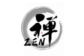 design chinese calligraphy logo