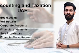 file uae vat returns, calculations and bookkeeping