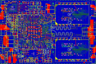 do pcb schematics and layout design