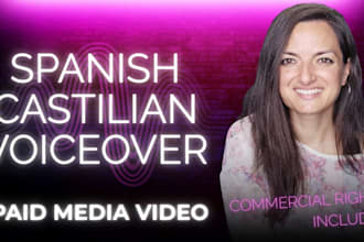 record your spanish voiceover paid media video